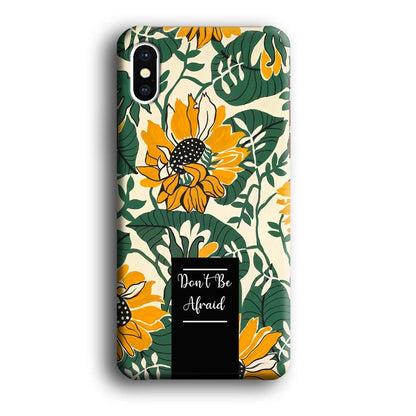 Tropical Colour Yellow Crown iPhone X Case-Oxvistore