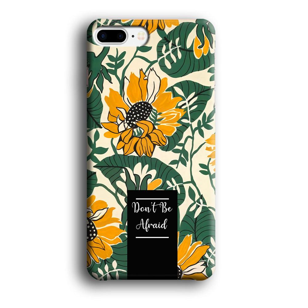 Tropical Colour Yellow Crown iPhone 7 Plus Case-Oxvistore