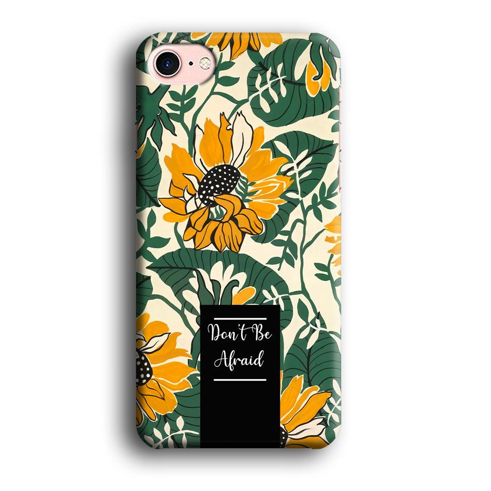 Tropical Colour Yellow Crown iPhone 8 Case-Oxvistore