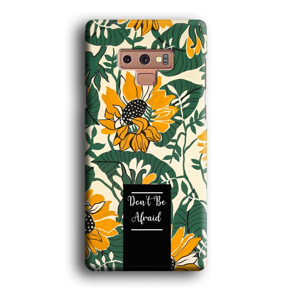 Tropical Colour Yellow Crown Samsung Galaxy Note 9 Case-Oxvistore