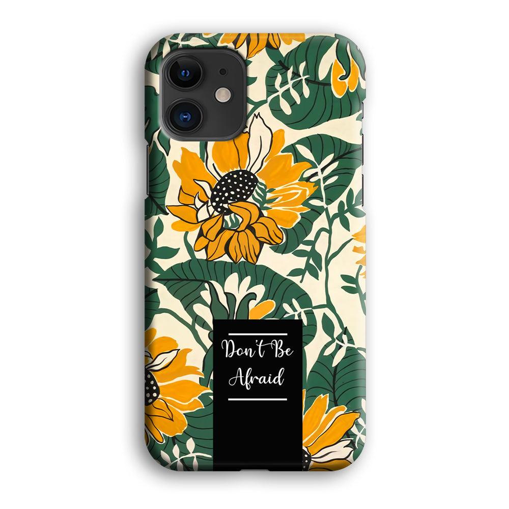 Tropical Colour Yellow Crown iPhone 12 Case-Oxvistore