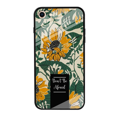 Tropical Colour Yellow Crown iPhone 8 Case-Oxvistore