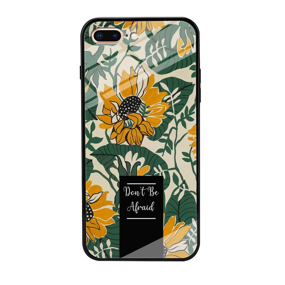 Tropical Colour Yellow Crown iPhone 7 Plus Case-Oxvistore