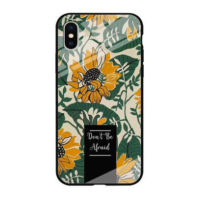 Tropical Colour Yellow Crown iPhone X Case-Oxvistore