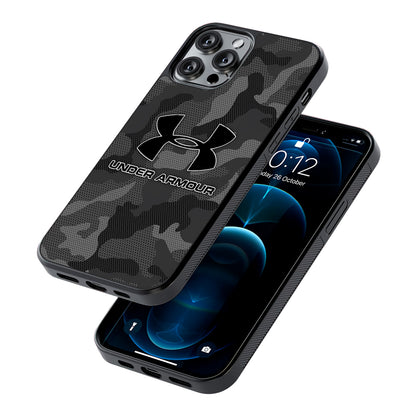Under Armour Black Camo 2D Rubber Phone Case-Oxvistore