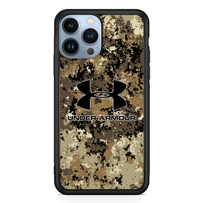 Under Armour Hunting Camouflage 2D Rubber Phone Case-Black-Oxvistore