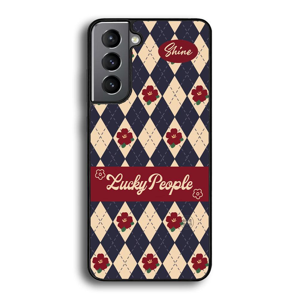 Uniform of Lucky People Samsung Galaxy S23 Case-Rubber White (2D Case)-Oxvistore