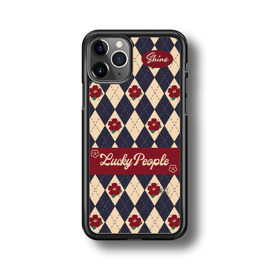 Uniform of Lucky People iPhone 11 Pro Case-Rubber White (2D Case)-Oxvistore