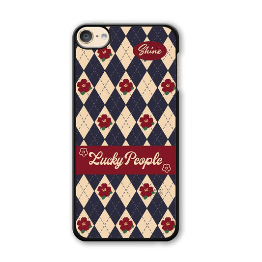 Uniform of Lucky People iPod Touch 6 Case-Plastic White (2D Case)-Oxvistore