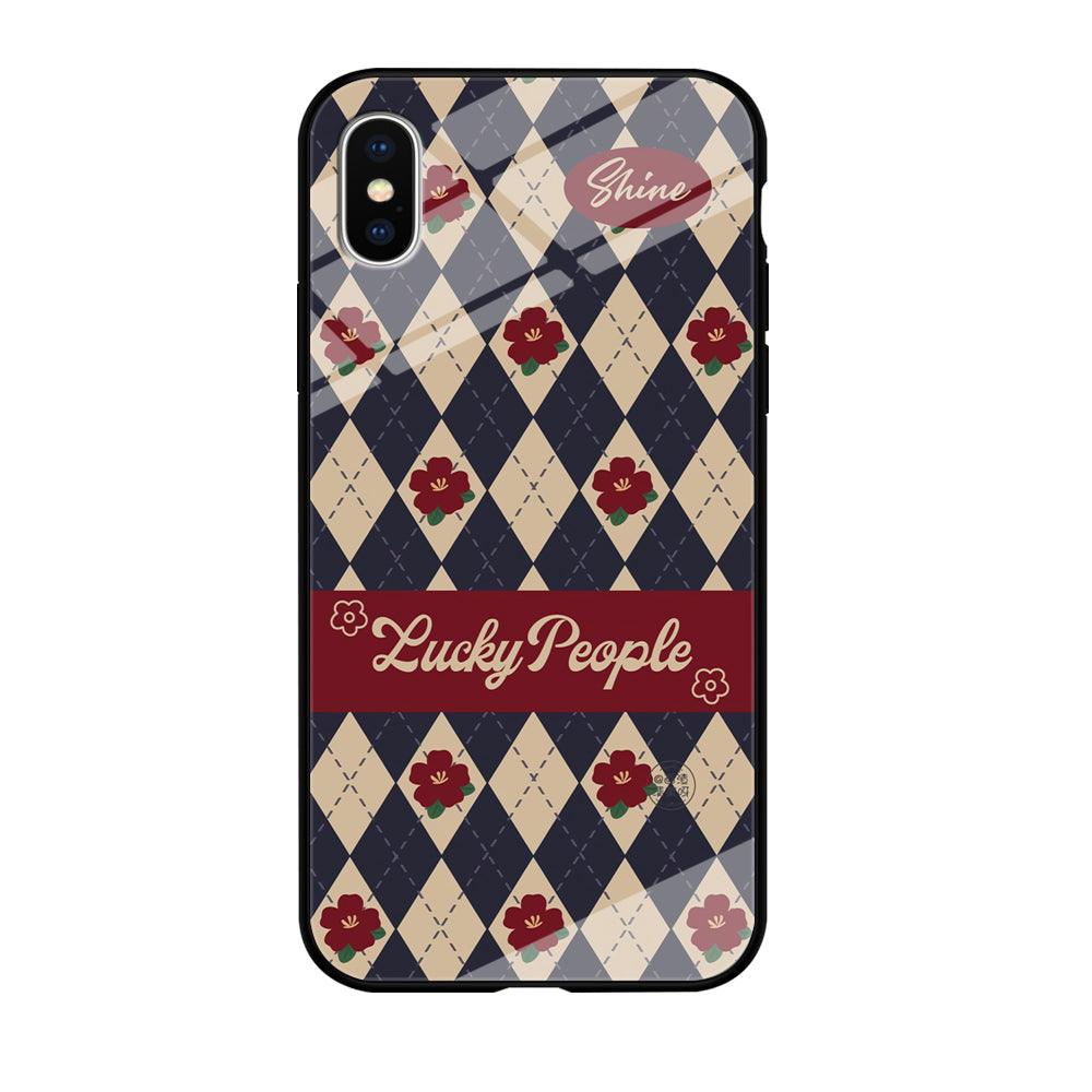 Uniform of Lucky People iPhone X Case-Oxvistore