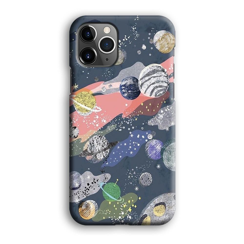 Universe Planet Collage iPhone 12 Pro Case-Oxvistore