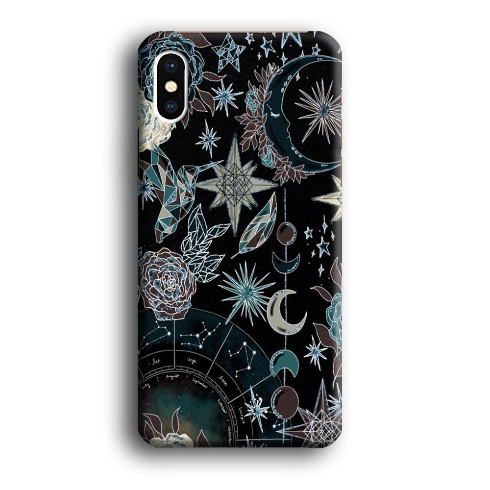 Universe Astrologic iPhone XS Case-Oxvistore