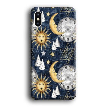 Universe Astrologic Code iPhone X Case-Oxvistore