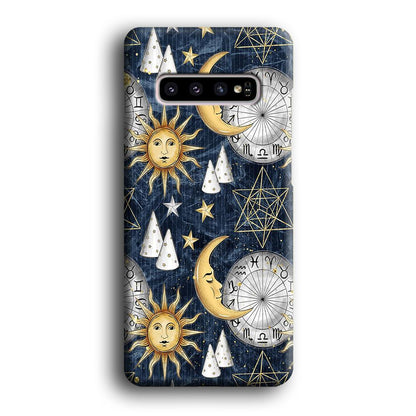 Universe Astrologic Code Samsung Galaxy S10 Case-Oxvistore