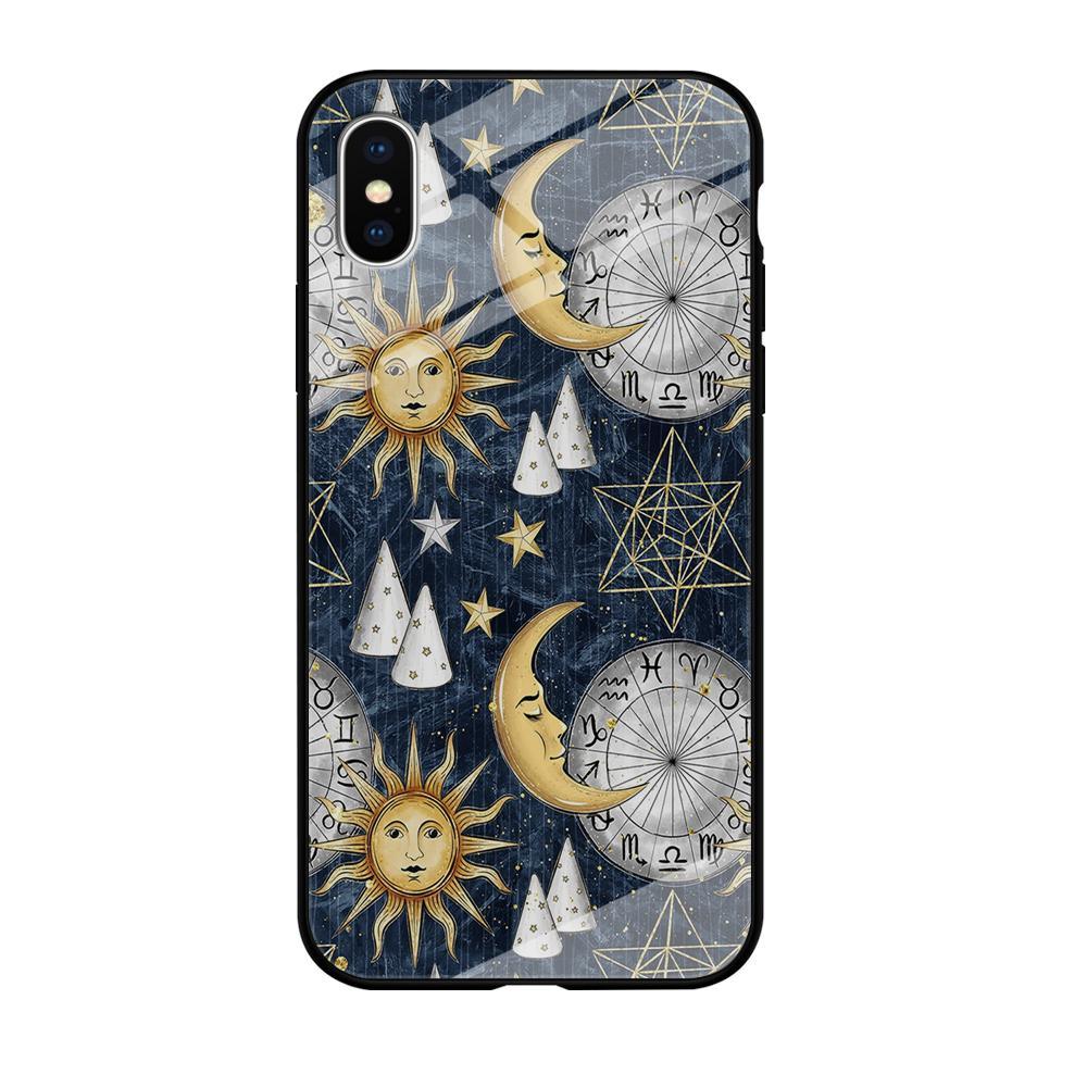 Universe Astrologic Code iPhone X Case-Oxvistore