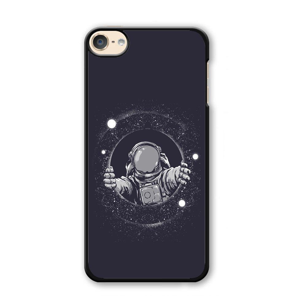 Universe Astrounout iPod Touch 6 Case-Plastic Black (2D Case)-Oxvistore
