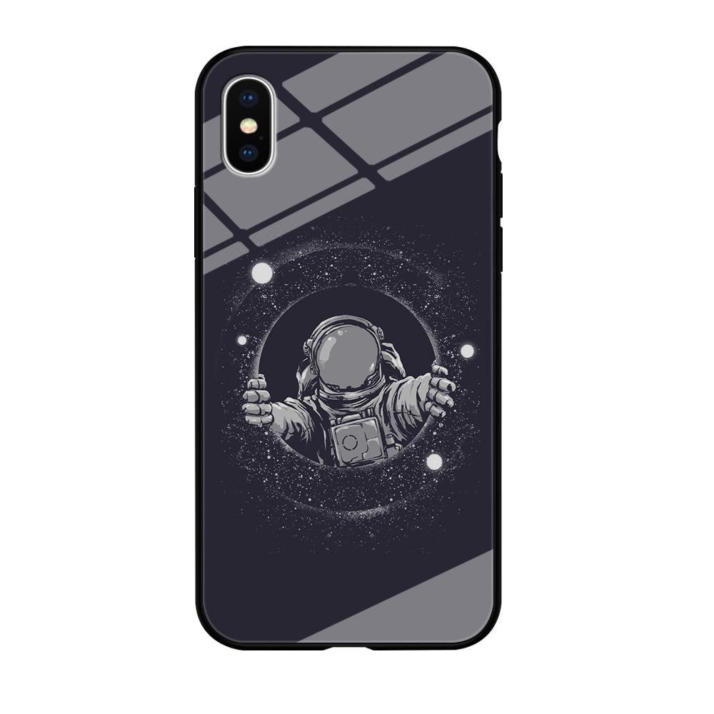 Universe Astrounout iPhone X Case-Oxvistore