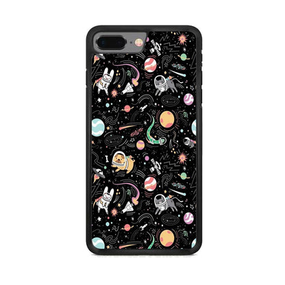 Universe Pets Playing Space iPhone 8 Plus Case-Oxvistore