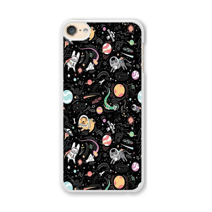 Universe Pets Playing Space iPod Touch 6 Case-Oxvistore