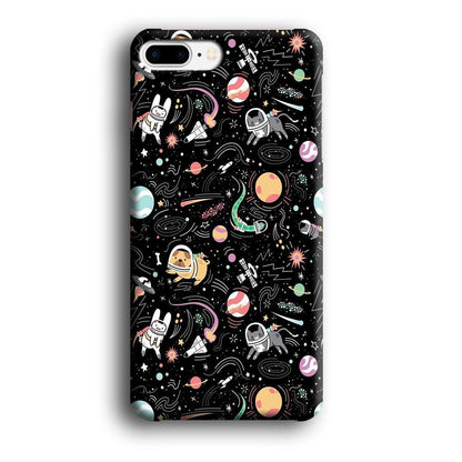 Universe Pets Playing Space iPhone 7 Plus Case-Oxvistore