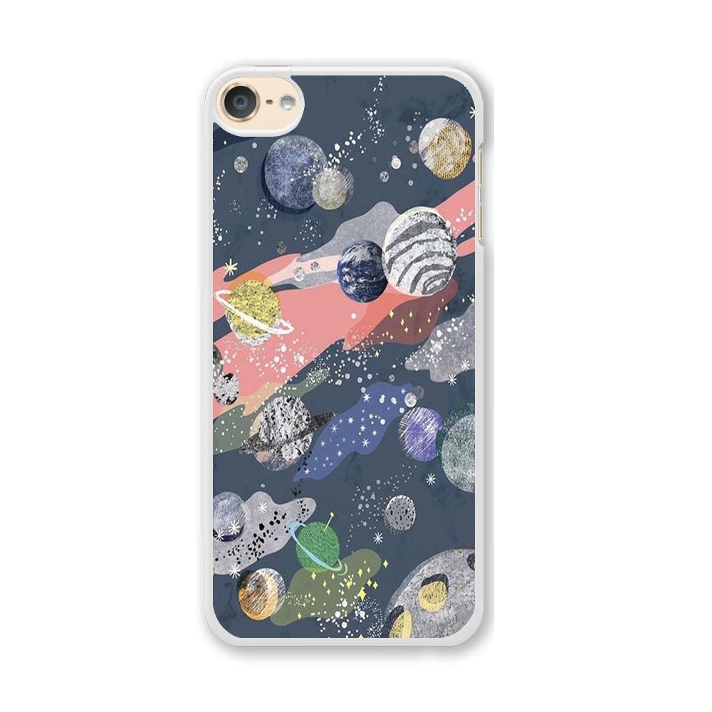 Universe Planet Collage iPod Touch 6 Case-Oxvistore