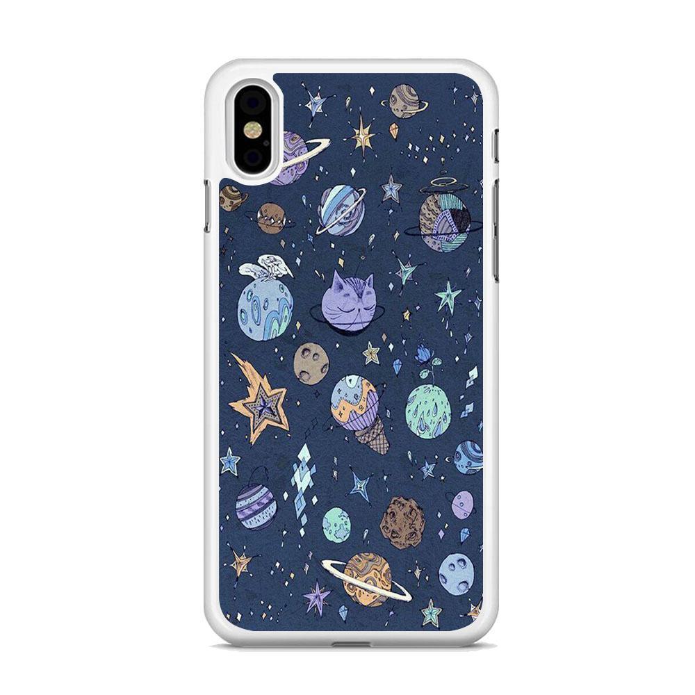 Universe Planet Cosplay iPhone X Case-Oxvistore