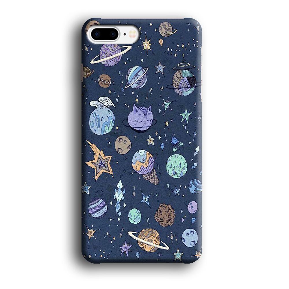 Universe Planet Cosplay iPhone 8 Plus Case-Oxvistore