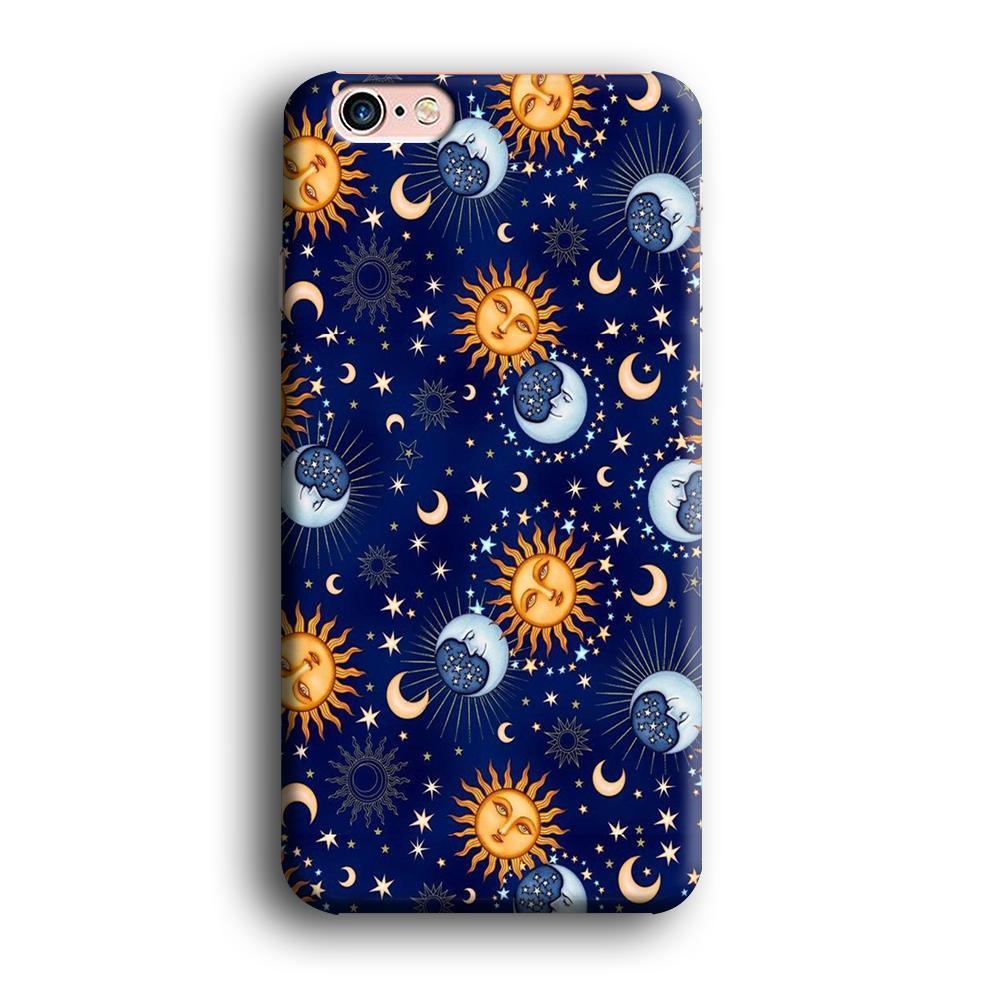 Universe Sun and Moon Face iPhone 6 | 6s Case-Oxvistore