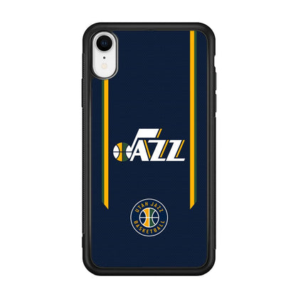 Utah Jazz Color to Inspire iPhone XR Case-Oxvistore