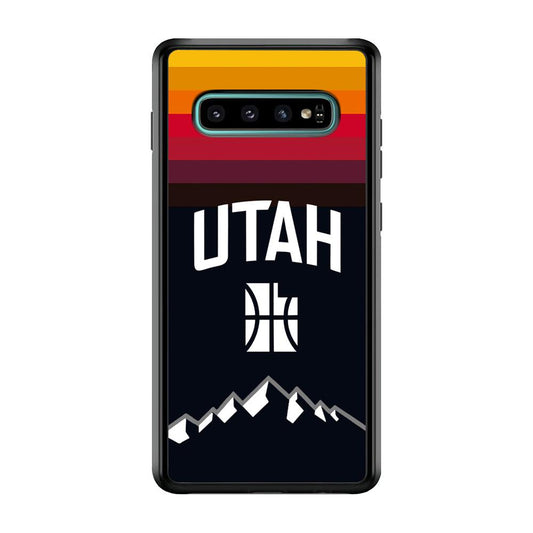 Utah Jazz Light Gradation Samsung Galaxy S10 Case-Oxvistore