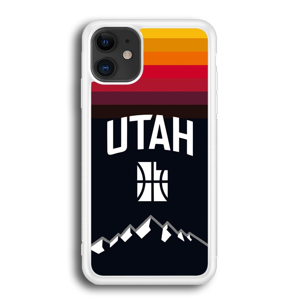 Utah Jazz Light Gradation iPhone 12 Case-Oxvistore