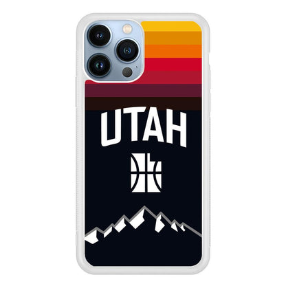 Utah Jazz Light Gradation iPhone 15 Pro Case-Oxvistore