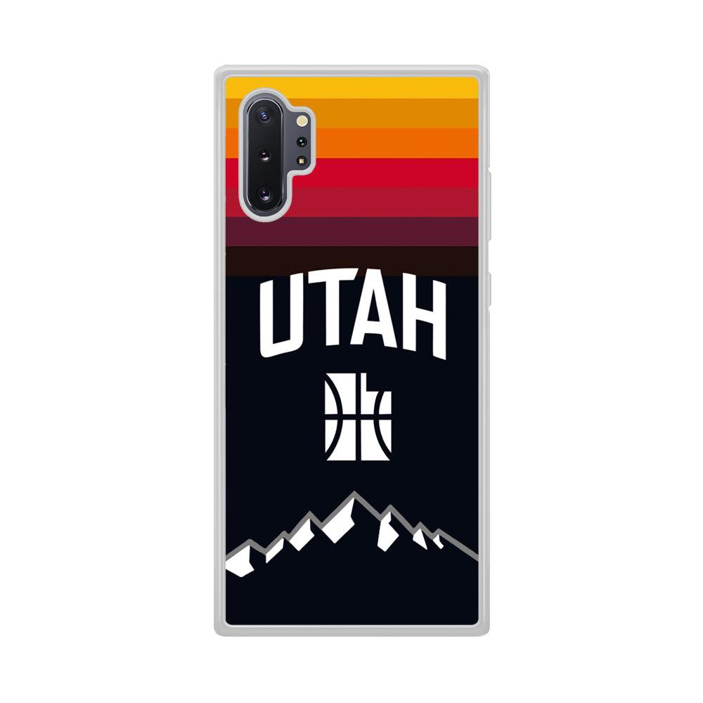 Utah Jazz Light Gradation Samsung Galaxy Note 10 Plus Case-Oxvistore