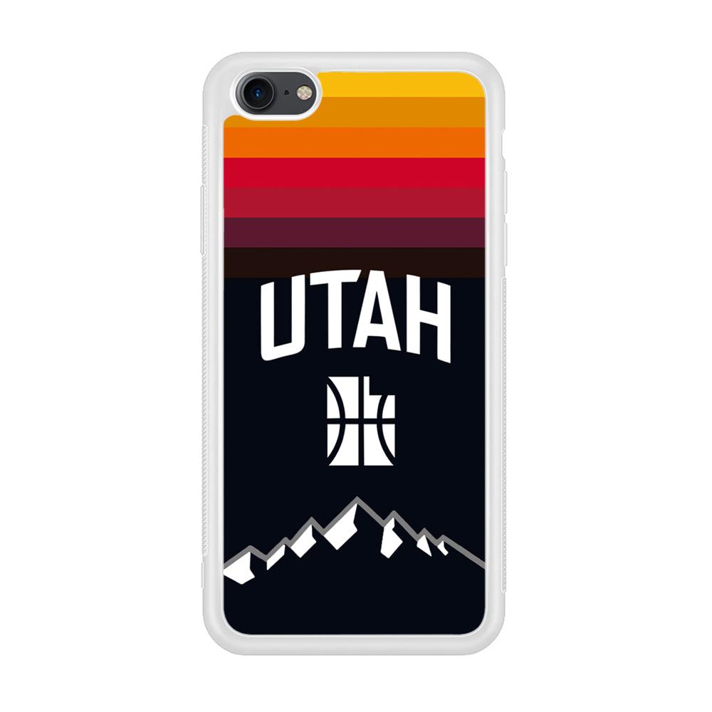 Utah Jazz Light Gradation iPhone 8 Case-Oxvistore