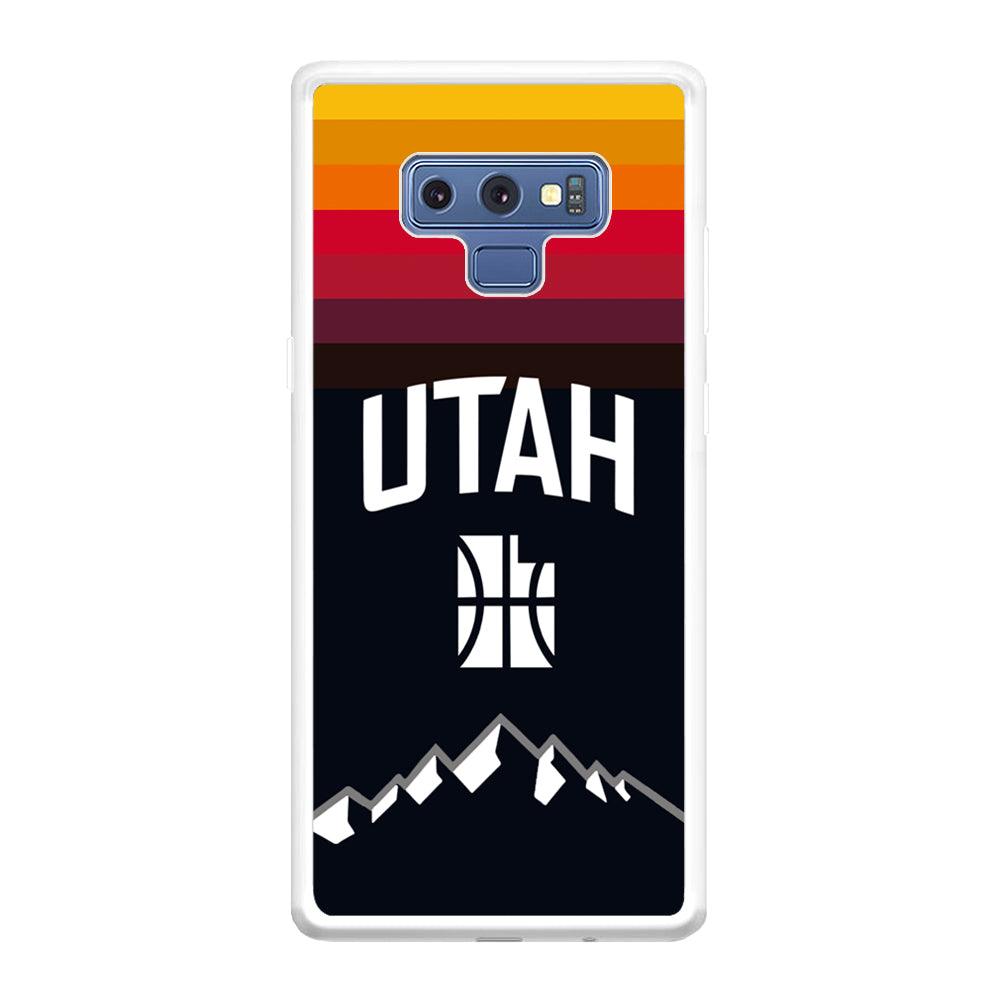 Utah Jazz Light Gradation Samsung Galaxy Note 9 Case-Oxvistore