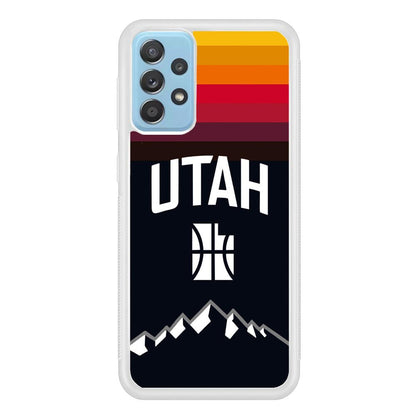 Utah Jazz Light Gradation Samsung Galaxy A52 Case-Oxvistore