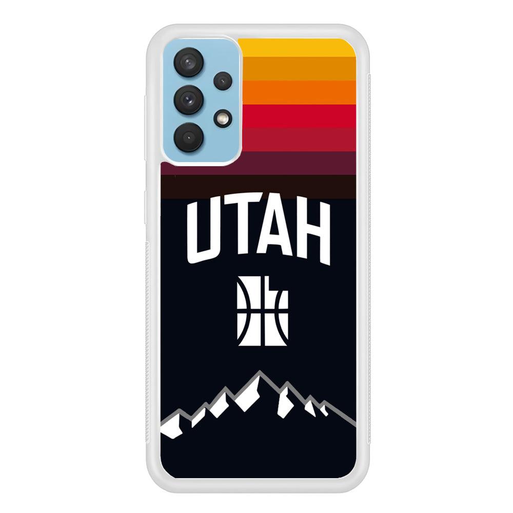 Utah Jazz Light Gradation Samsung Galaxy A32 Case-Oxvistore