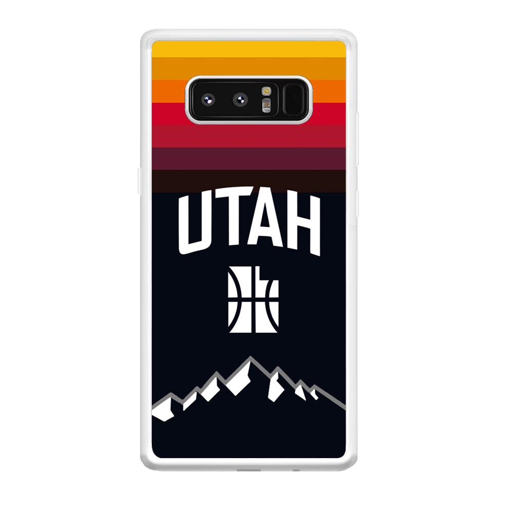 Utah Jazz Light Gradation Samsung Galaxy Note 8 Case-Oxvistore