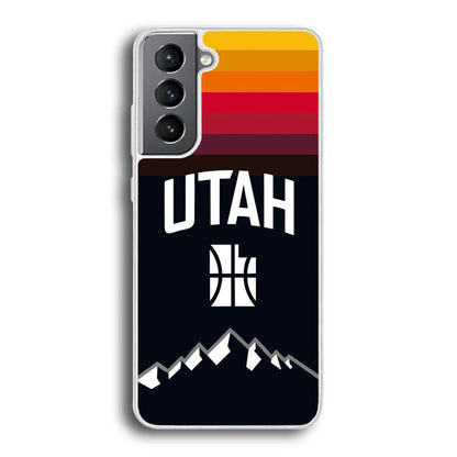 Utah Jazz Light Gradation Samsung Galaxy S21 Case-Oxvistore