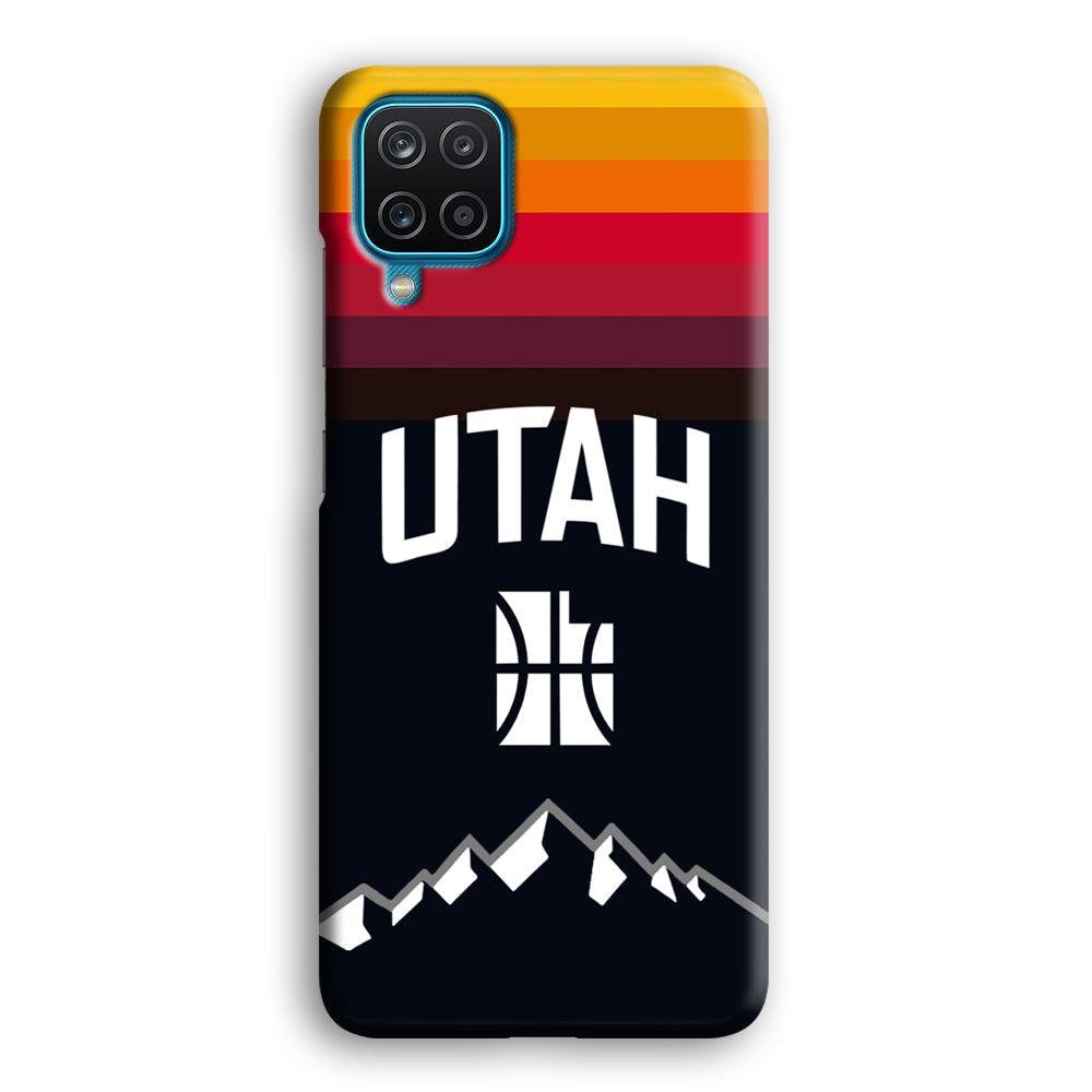 Utah Jazz Light Gradation Samsung Galaxy A12 Case-Oxvistore