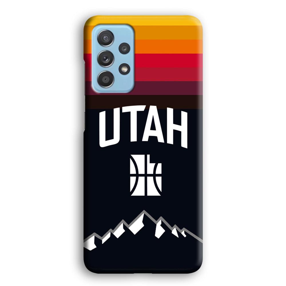 Utah Jazz Light Gradation Samsung Galaxy A52 Case-Oxvistore