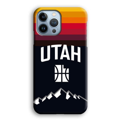 Utah Jazz Light Gradation iPhone 14 Pro Max Case-Oxvistore