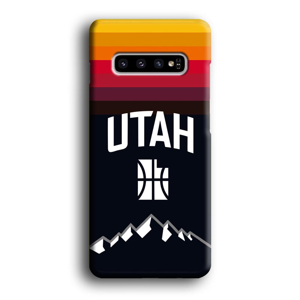 Utah Jazz Light Gradation Samsung Galaxy S10 Plus Case-Oxvistore