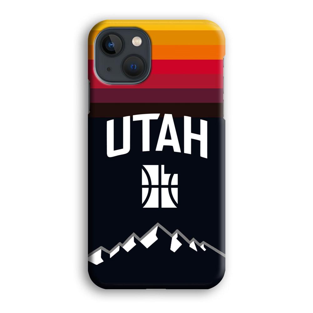 Utah Jazz Light Gradation iPhone 13 Case-Oxvistore