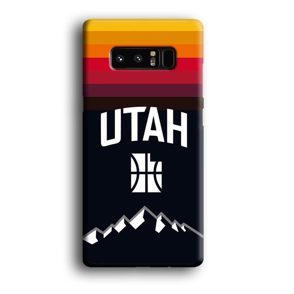 Utah Jazz Light Gradation Samsung Galaxy Note 8 Case-Oxvistore