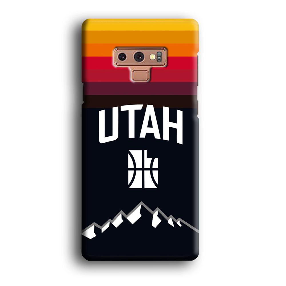 Utah Jazz Light Gradation Samsung Galaxy Note 9 Case-Oxvistore