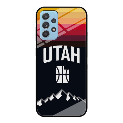 Utah Jazz Light Gradation Samsung Galaxy A52 Case-Oxvistore