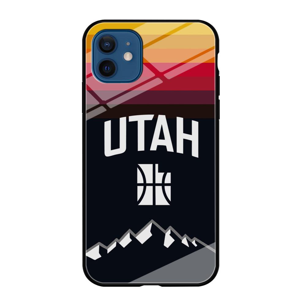 Utah Jazz Light Gradation iPhone 12 Case-Oxvistore