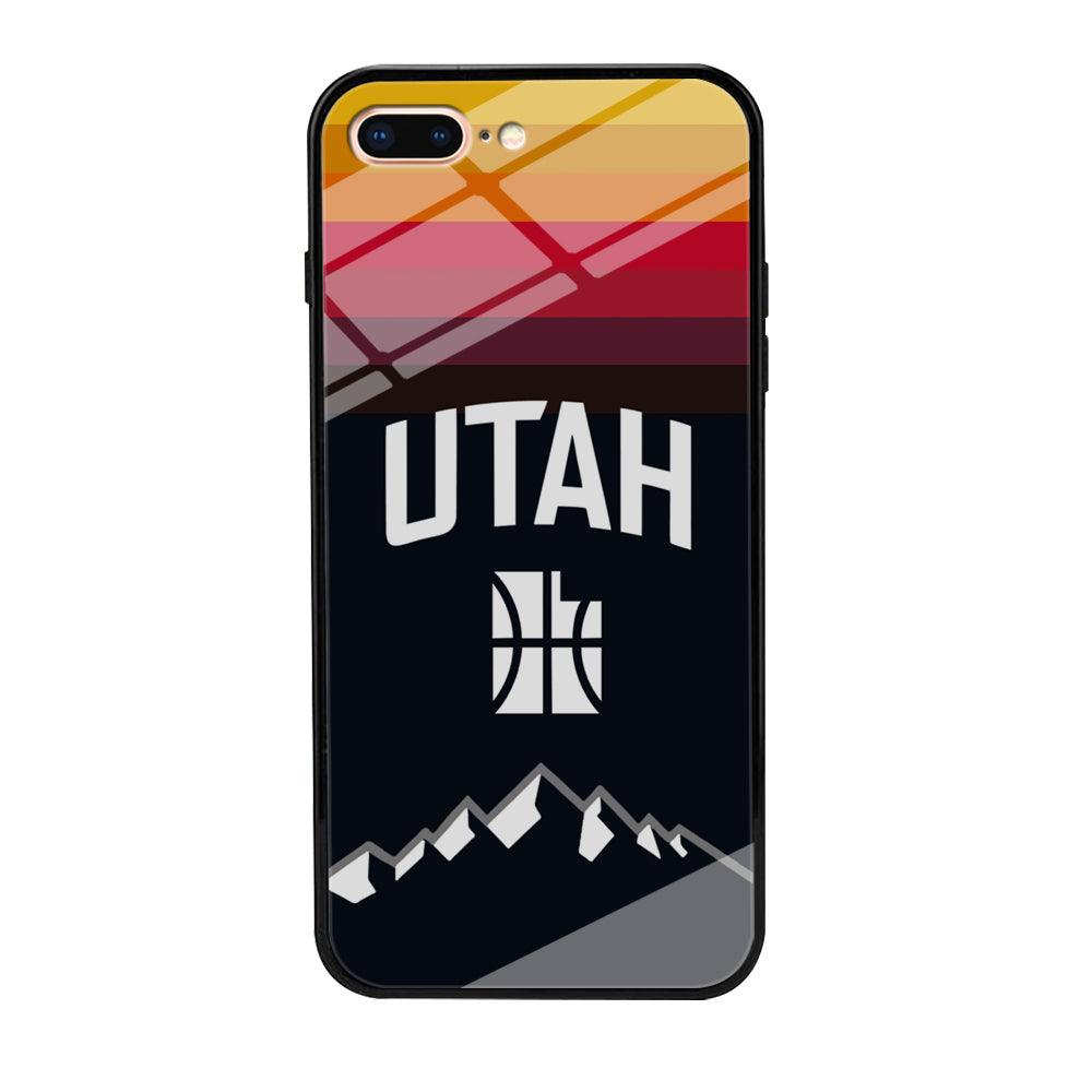 Utah Jazz Light Gradation iPhone 8 Plus Case-Oxvistore