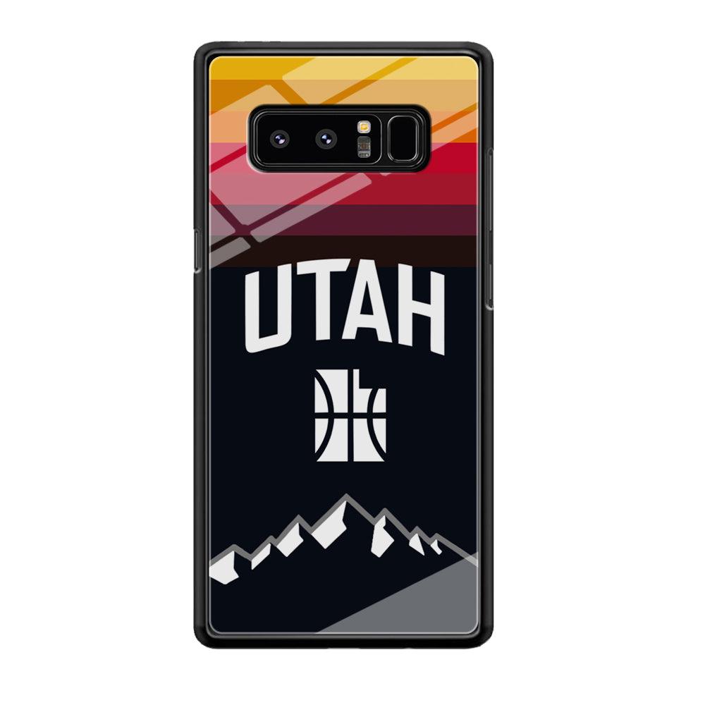 Utah Jazz Light Gradation Samsung Galaxy Note 8 Case-Oxvistore